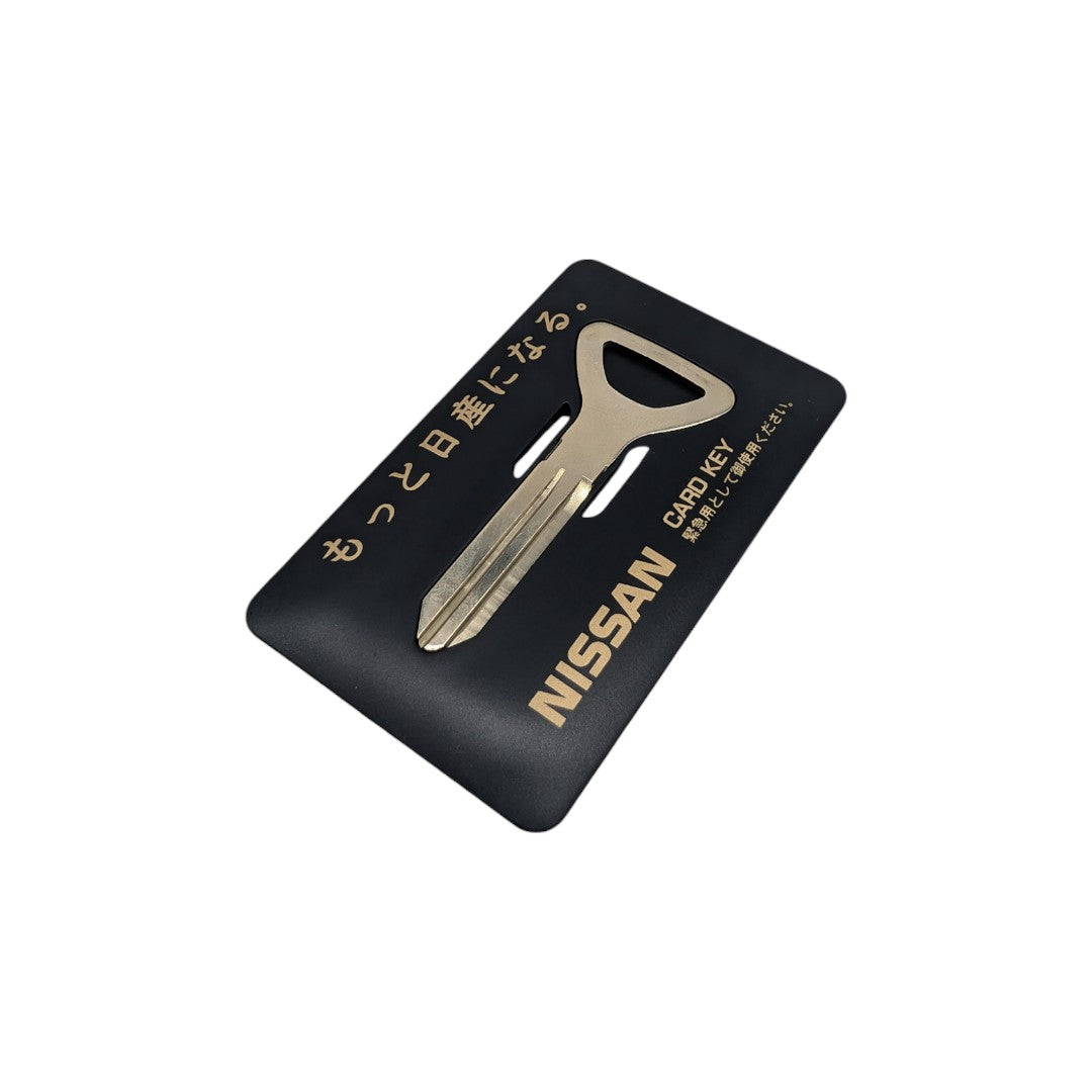 Nissan emergency uncut keycard