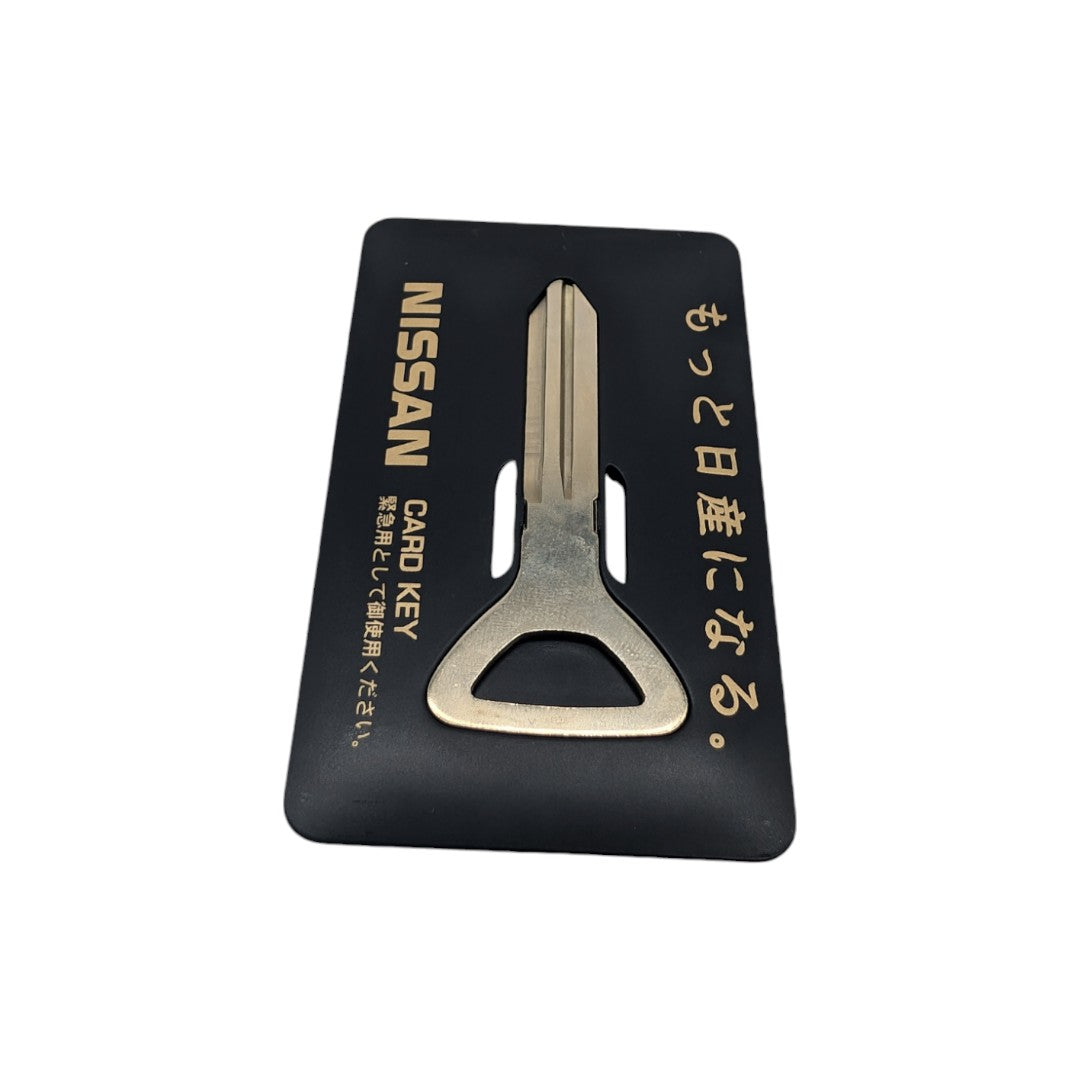 Nissan emergency uncut keycard