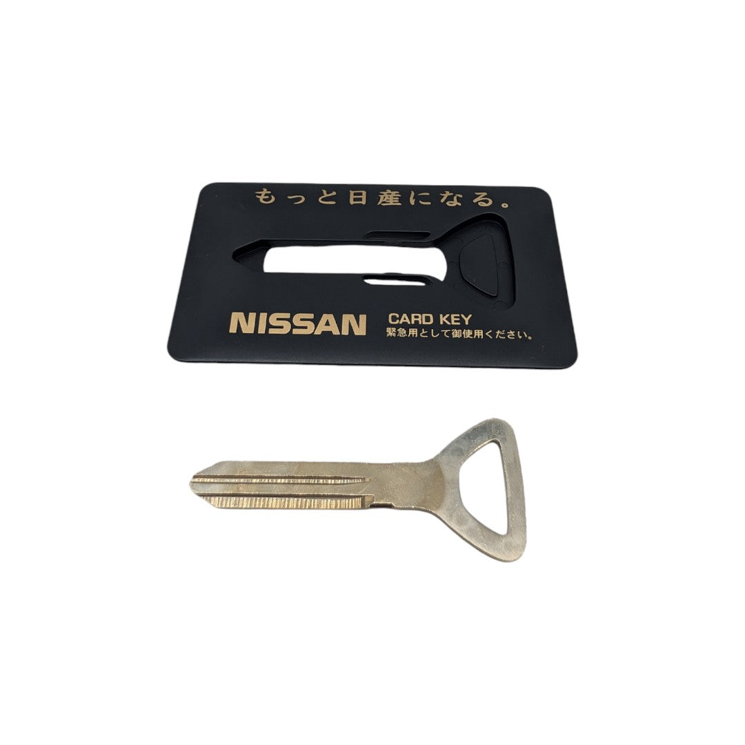 Nissan emergency uncut keycard