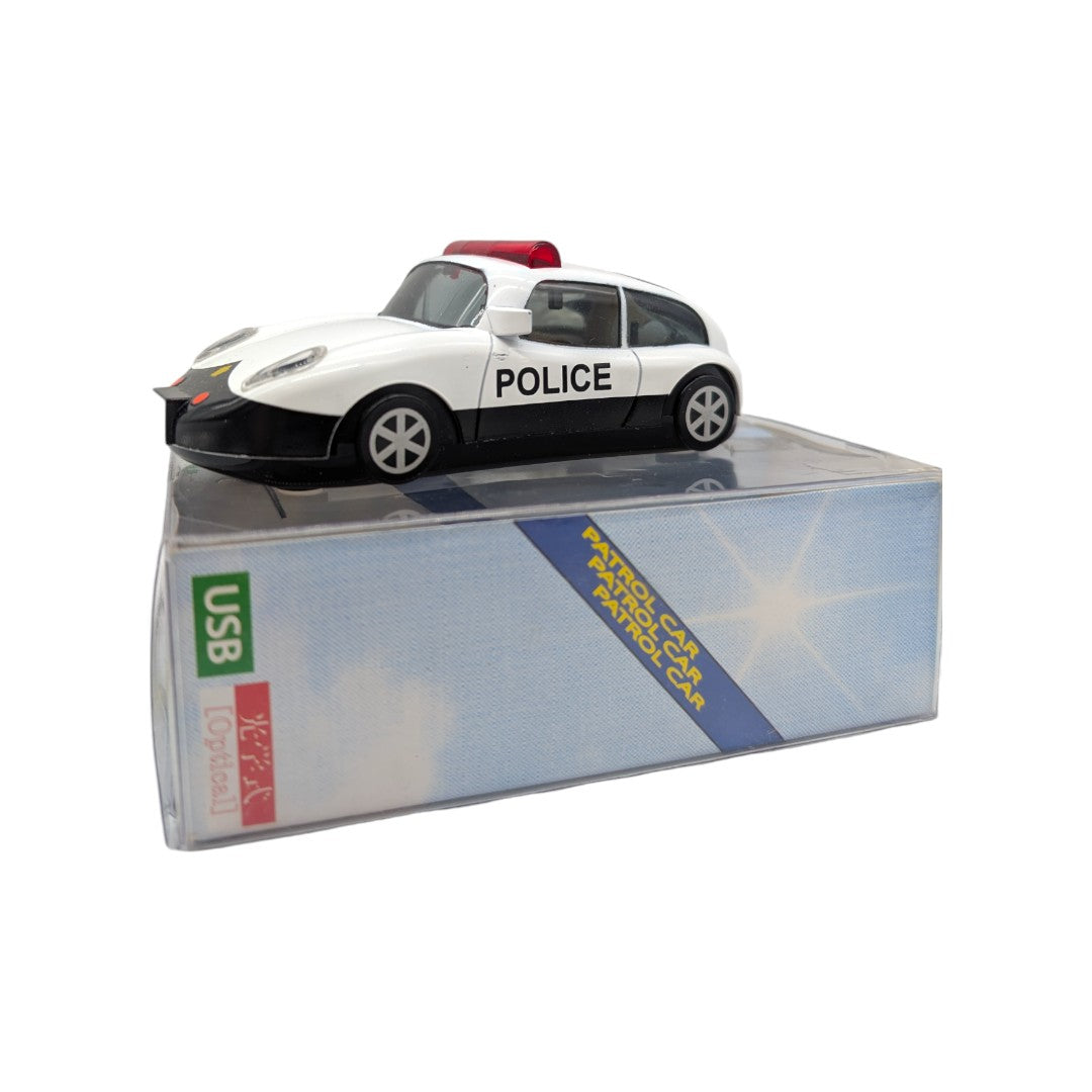 Porsche police car optical USB mouse
