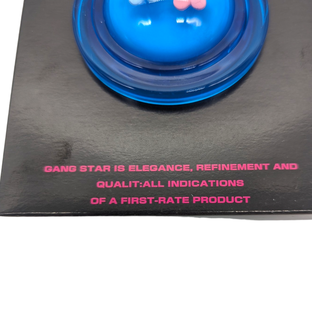 90's Gang Star Horn Button-Blue