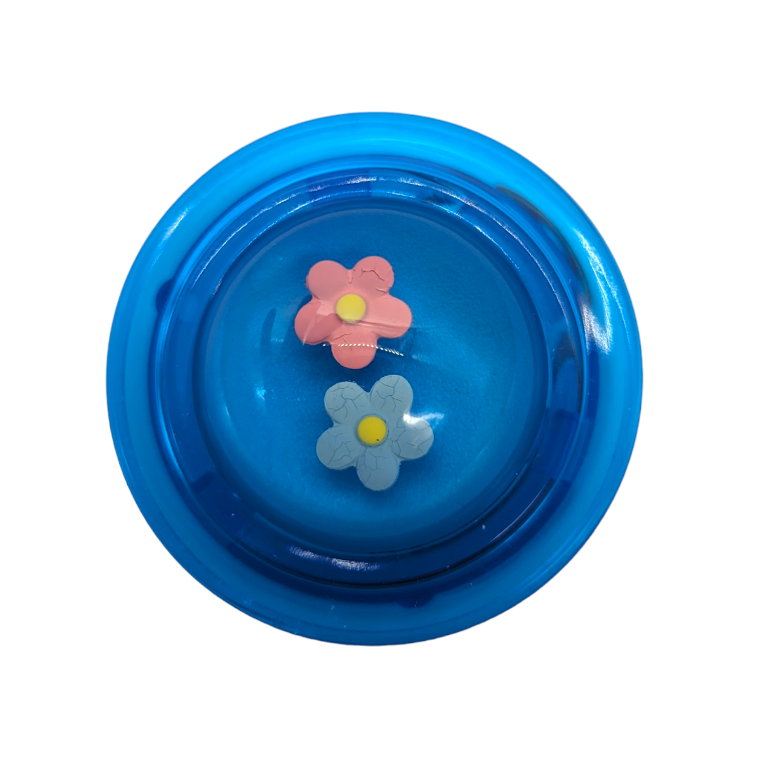 90's Gang Star Horn Button-Blue