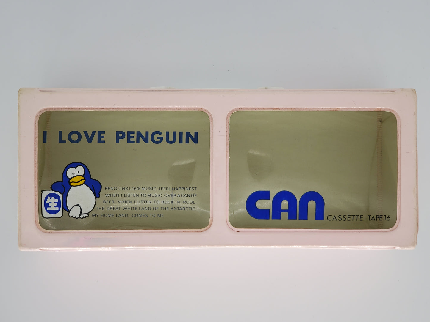 Suntory Penguin Cassette Box
