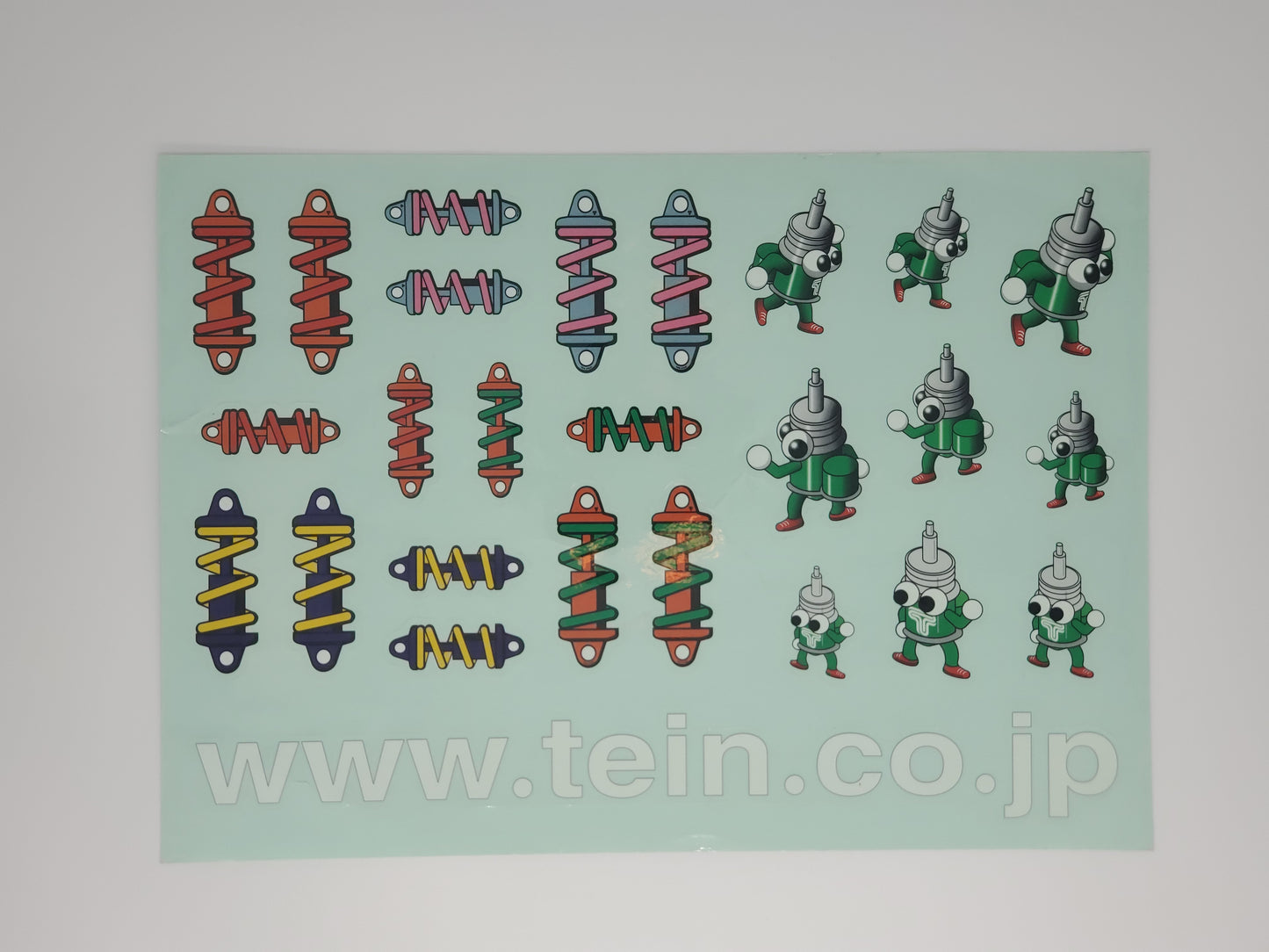 Tein Sticker Sheet
