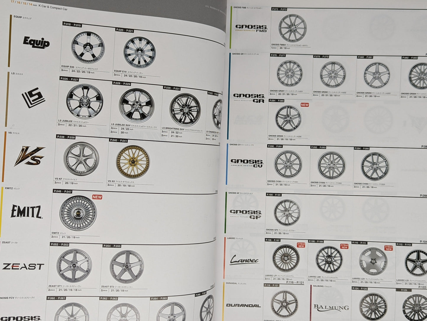 2017 Work Wheels Table top Catalog