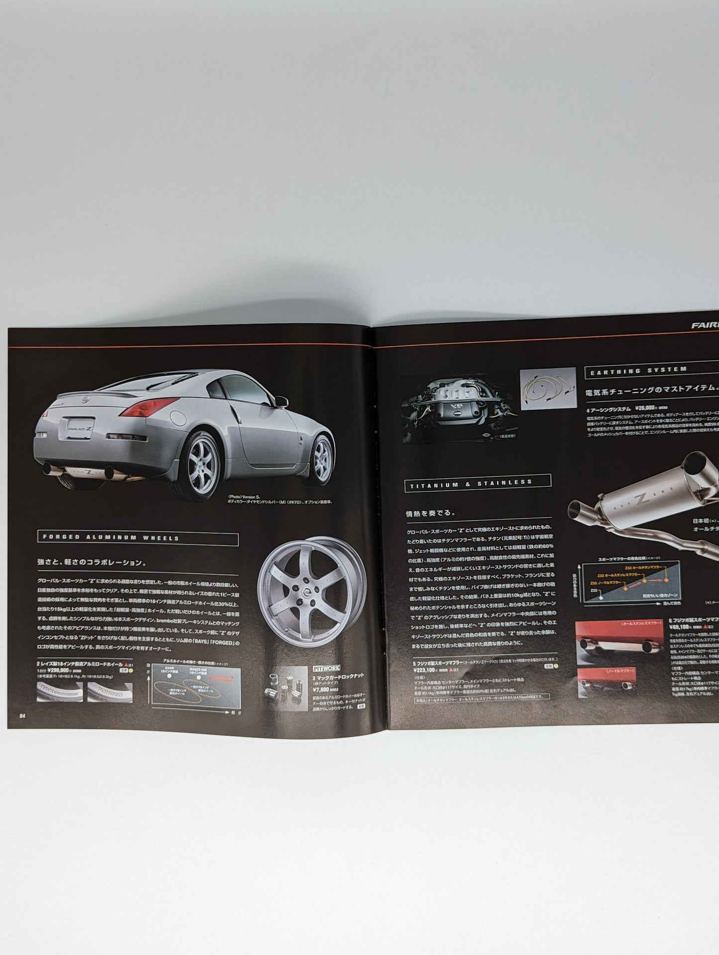350z Japanese dealership book/point of sale