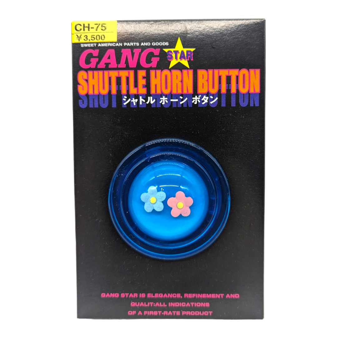 90's Gang Star Horn Button-Blue