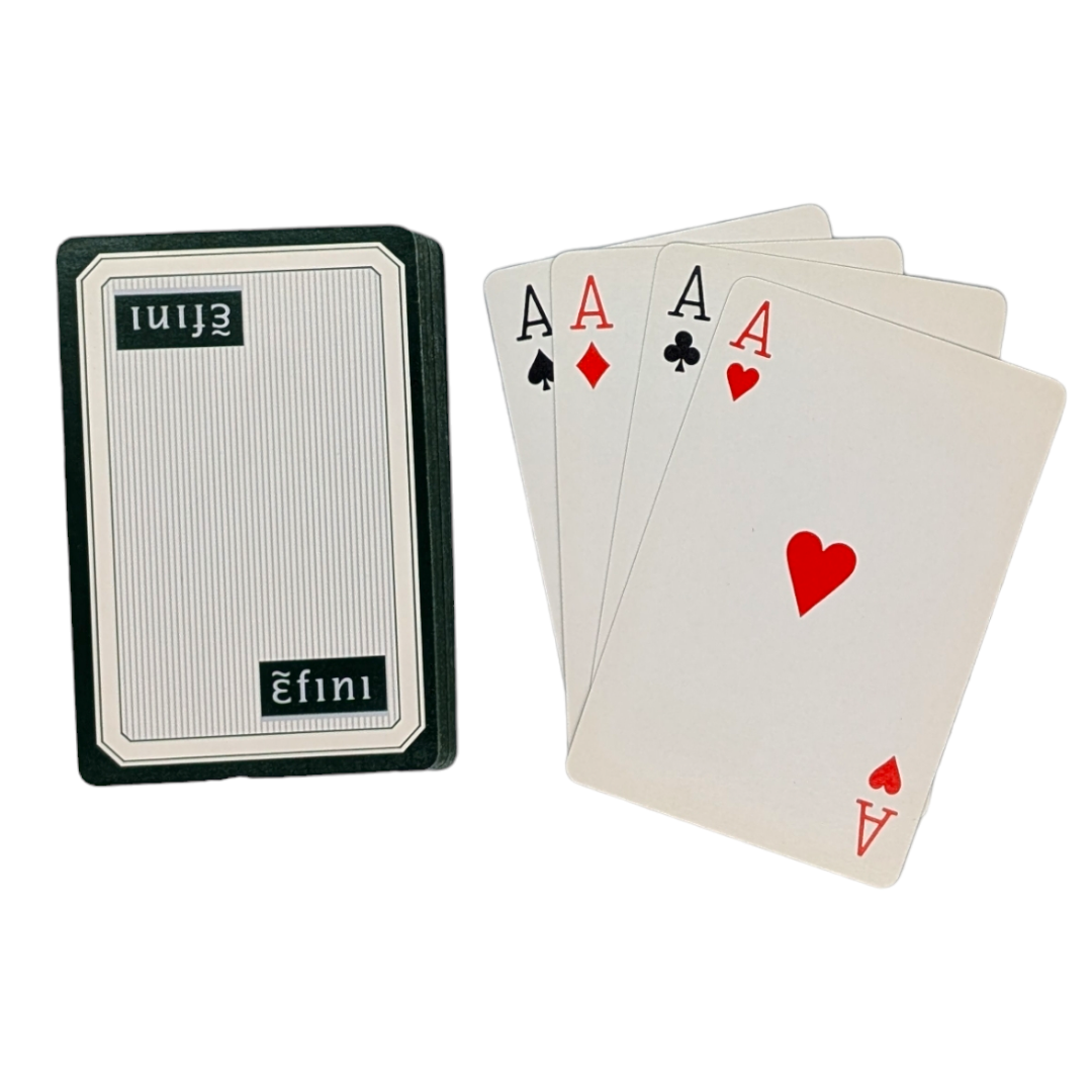 Vintage Efini playing cards