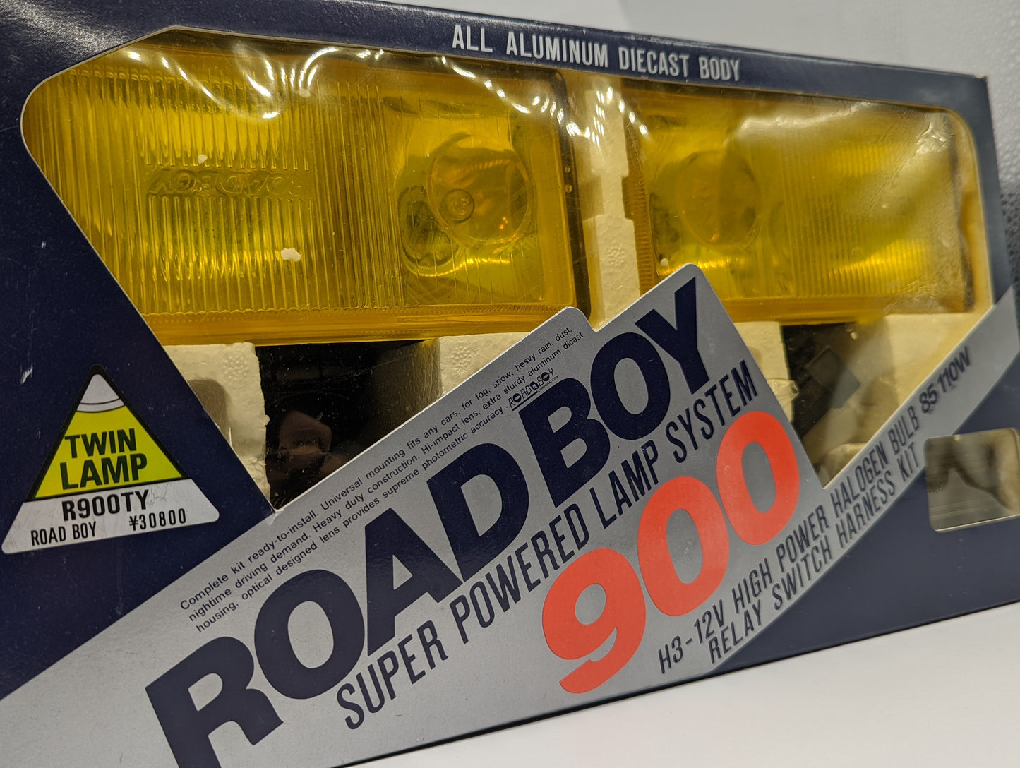 Road boy 9000 yellow fog light kit