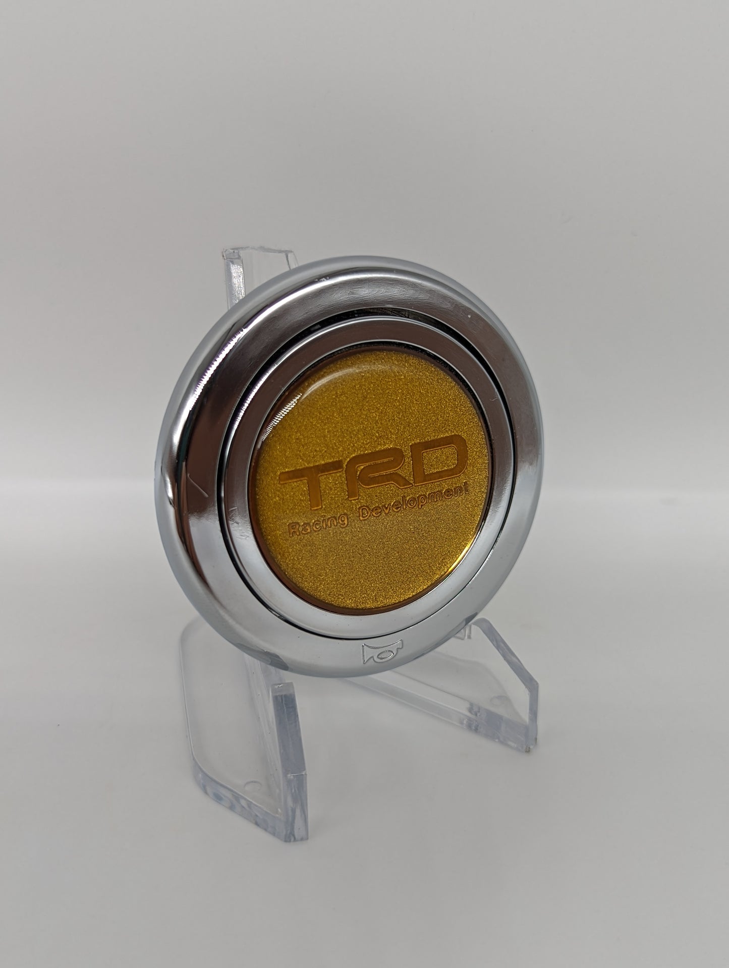 TRD Gold Horn Button