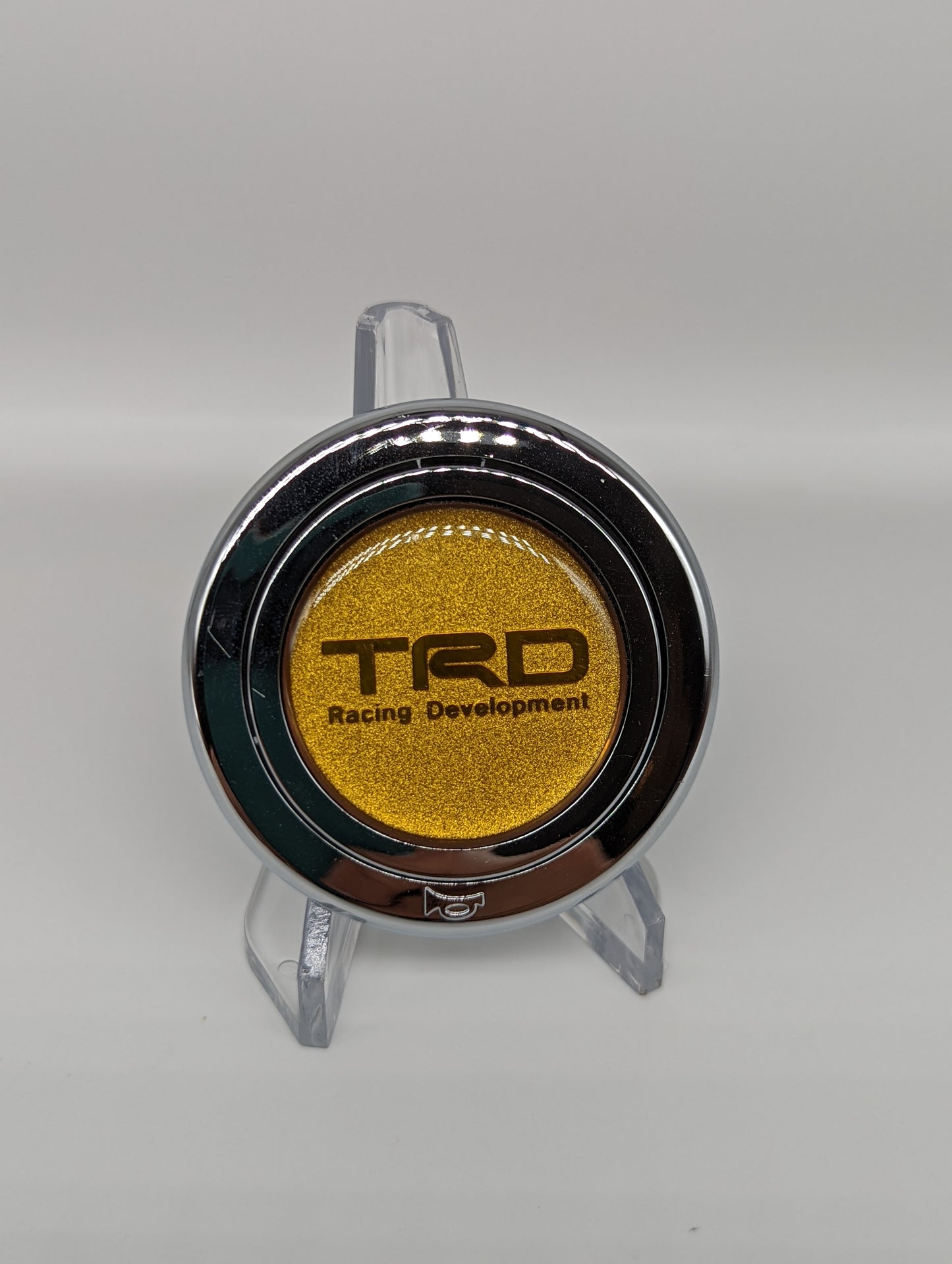 TRD Gold Horn Button